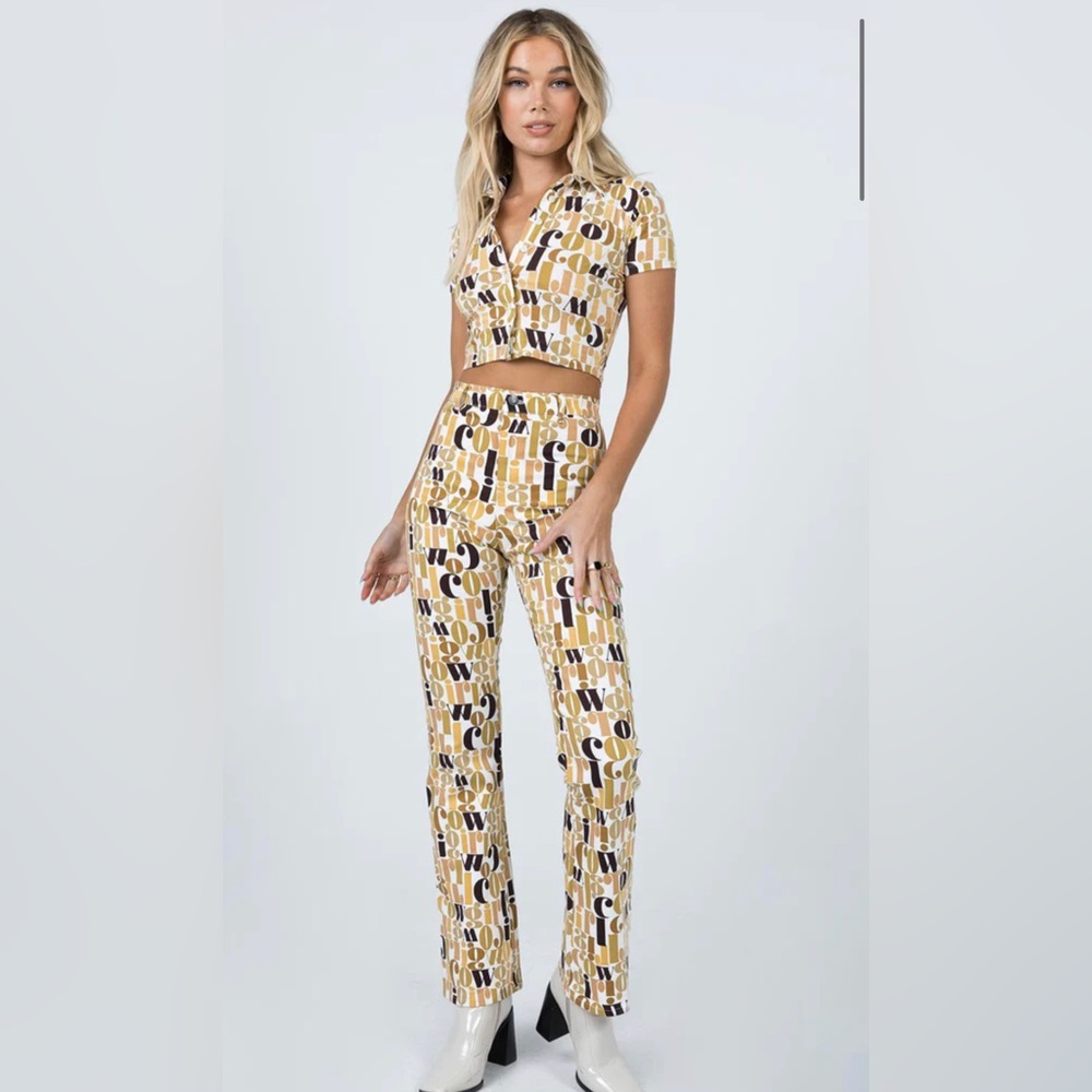 MOTEL ZOVEN TROUSER COWGIRL BROWN